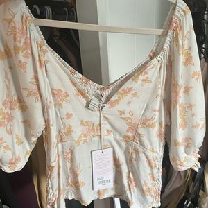 Yireh cropped blouse